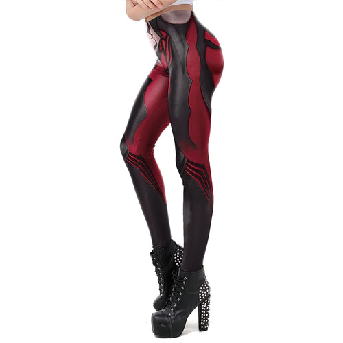 NADANBAO Women Leggings Gothic Style Anime Printed High Quality