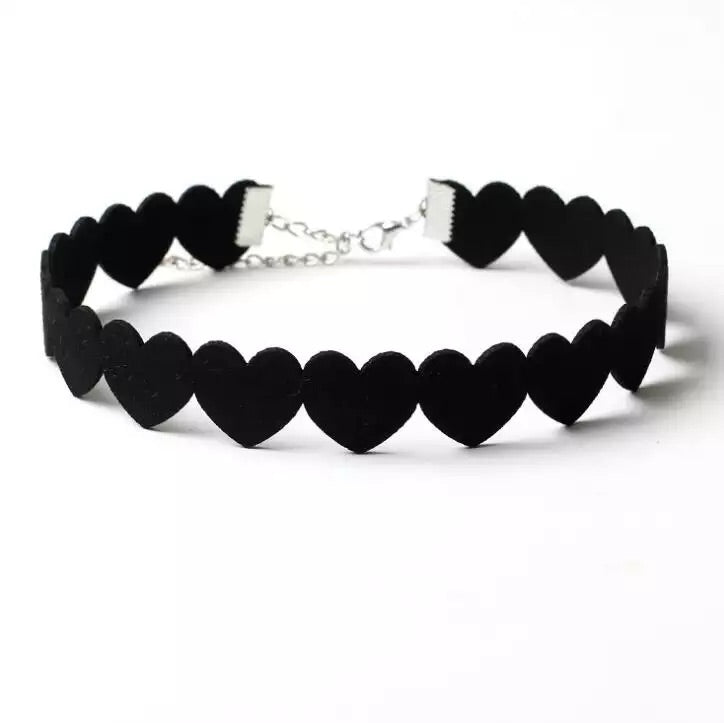 Korean Fashion Velvet Choker Necklace For Women Vintage Sexy Lace