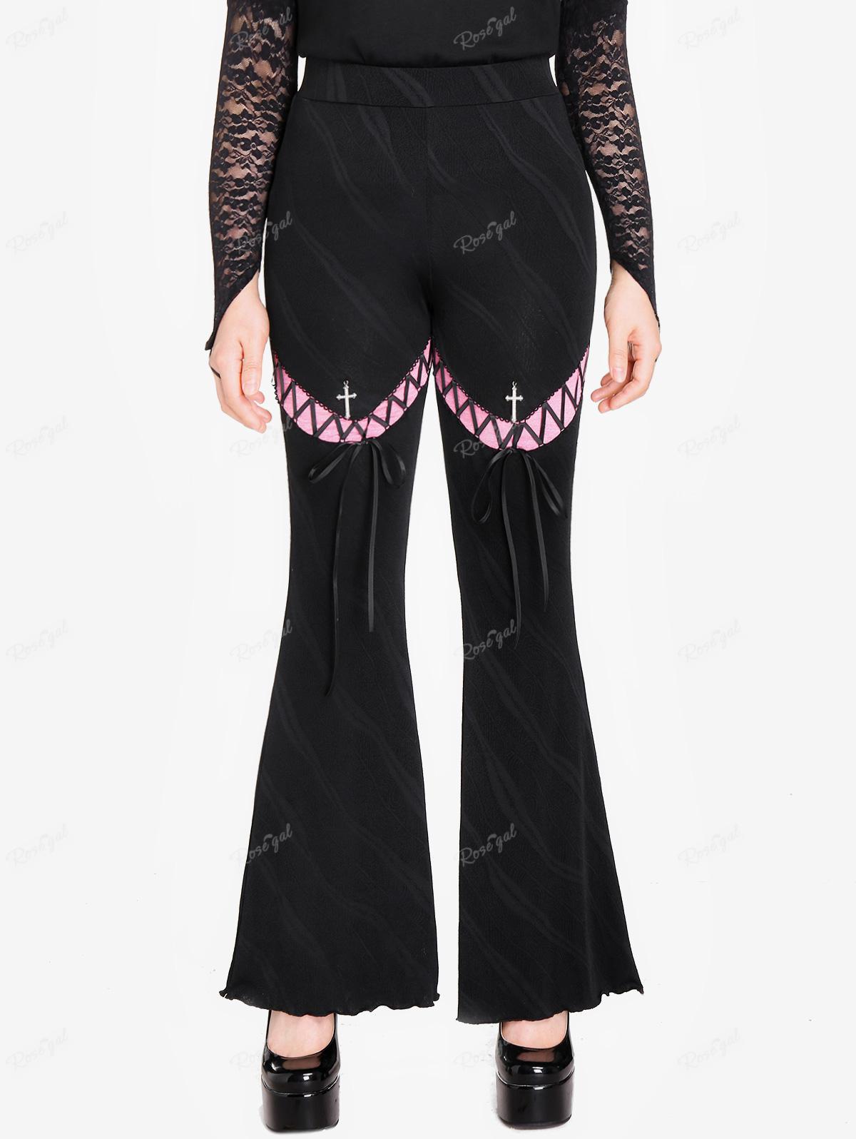 Gothic Clothing Pants Women | Women Gothic Lace Pants | Rosegal Women