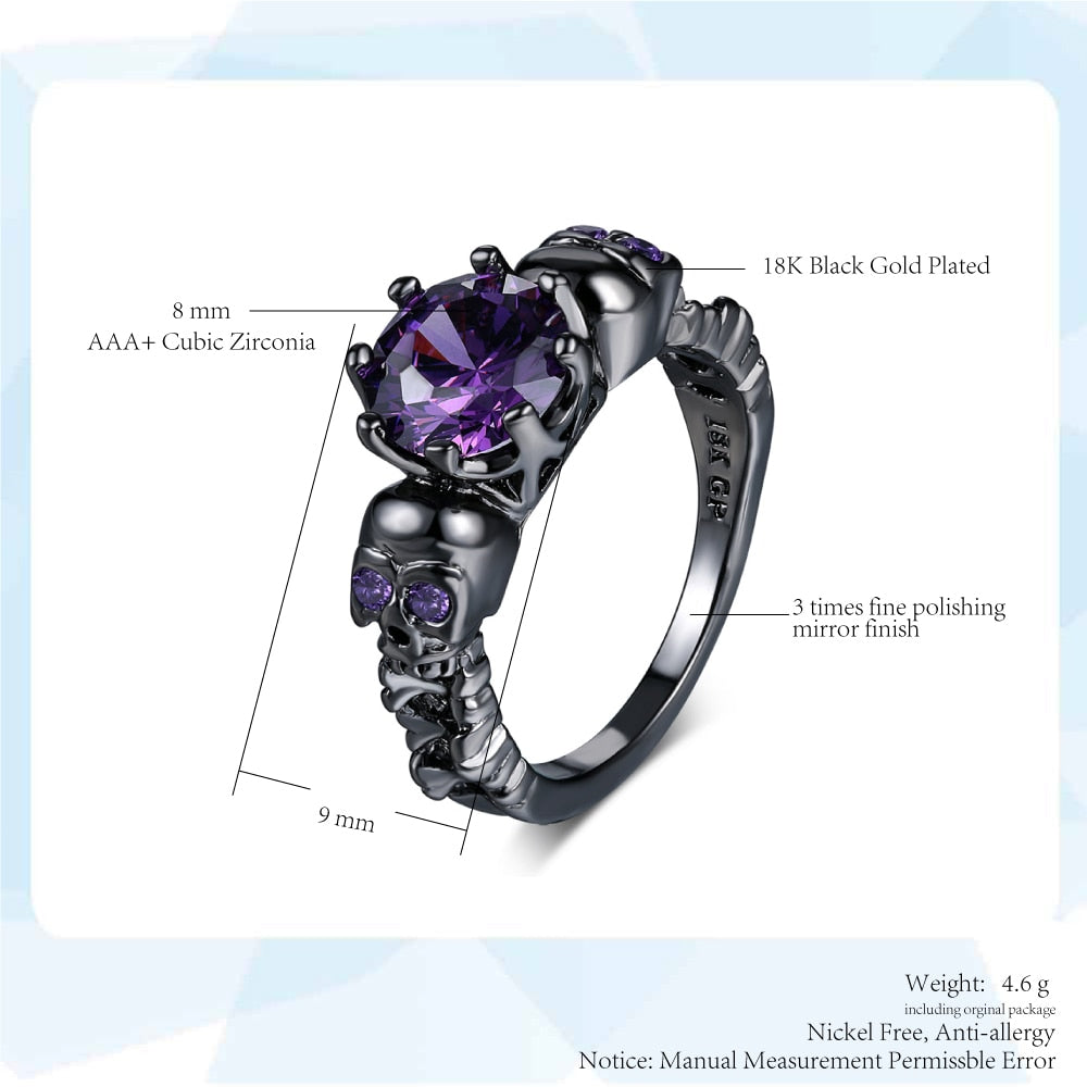 Goth Accessories Jewelry | Retro Punk Skull Gothic | Punk Gothic