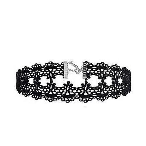 Lady Chokers Leaf Tassel Women Neck Jewelry Accessory Girl Lace Gothic
