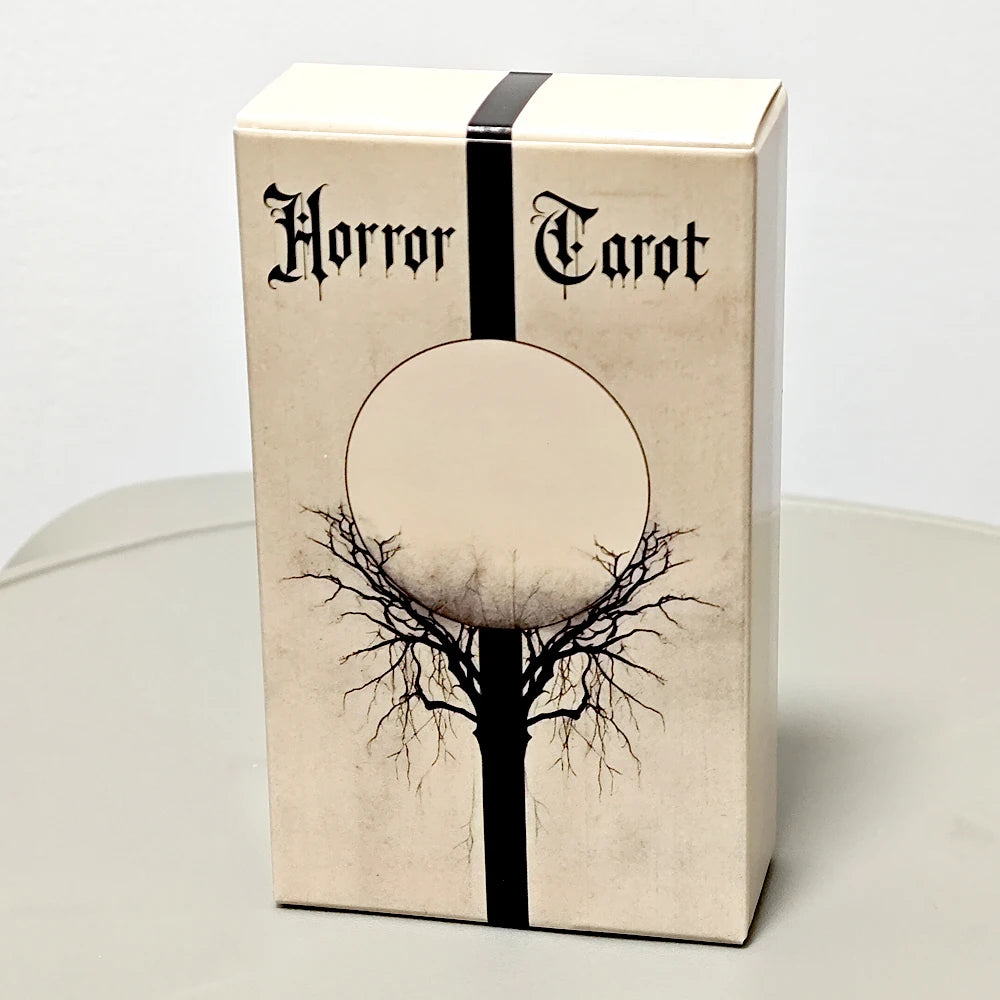 Gothic Tarot Deck Horror Style 78 Rider-waite Cards 10.3*6cm Embark on