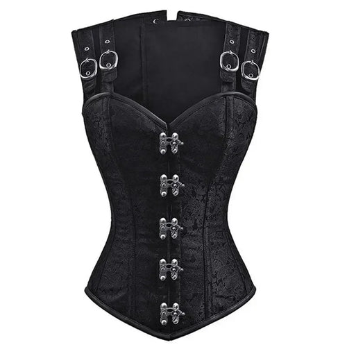 Steampunk Corset Top Sexy Women Shoulder Straps Gothic Bustier Corsets