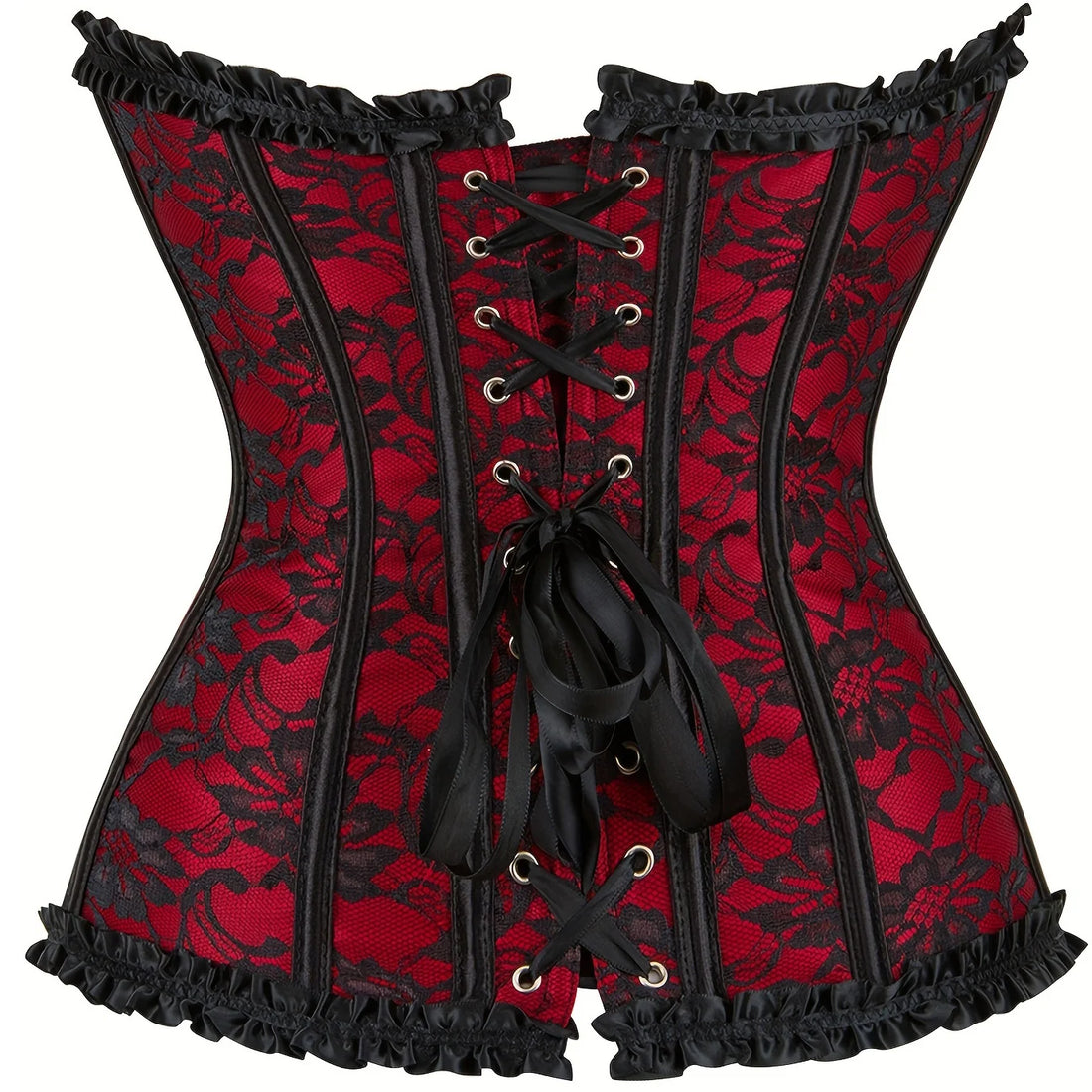 Sexy Gothic Corsets and Bustiers Top Overbust Corset Belt Slimming