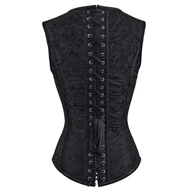 Steampunk Corset Top Sexy Women Shoulder Straps Gothic Bustier Corsets