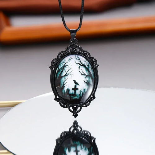 Punk Goth Black Velvet Choker Necklaces Gothic Style Rope Women Neck