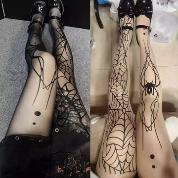 Gothic Vintage Dark Fishnet Tights Stocking Women Emo Alternative Sexy