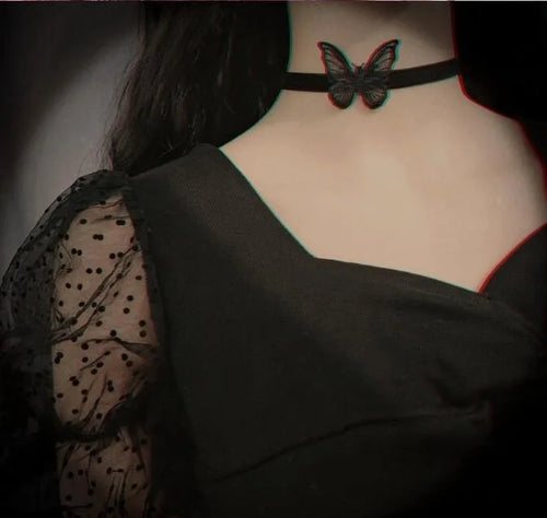 Lady Chokers Leaf Tassel Women Neck Jewelry Accessory Girl Lace Gothic