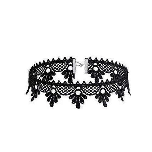 Lady Chokers Leaf Tassel Women Neck Jewelry Accessory Girl Lace Gothic