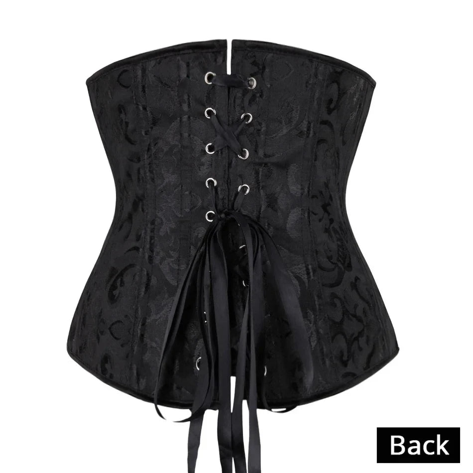 Sexy Corset Top Woman Waist Trainer Gothic Bustier Shapewear Women