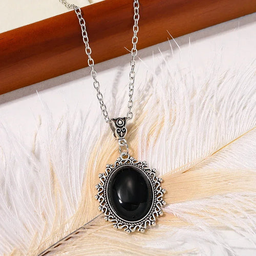 Punk Goth Black Velvet Choker Necklaces Gothic Style Rope Women Neck