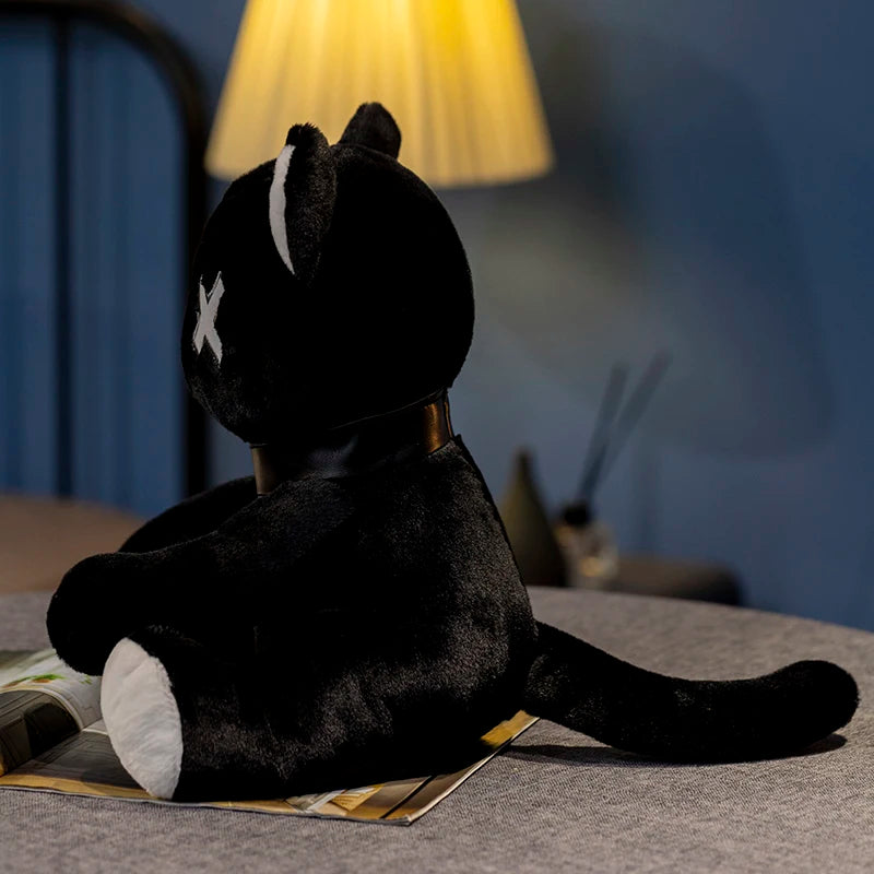 Reborn Cat Plush Toys Stuffed Dark Series Gothic Lolita Animals Doll