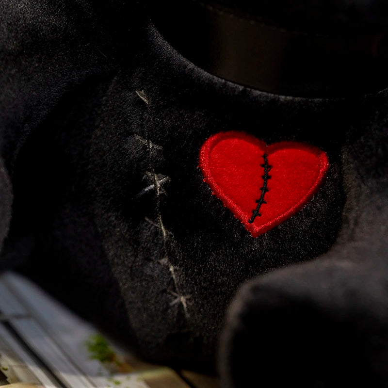 Reborn Cat Plush Toys Stuffed Dark Series Gothic Lolita Animals Doll