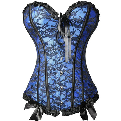 Sexy Gothic Corsets and Bustiers Top Overbust Corset Belt Slimming