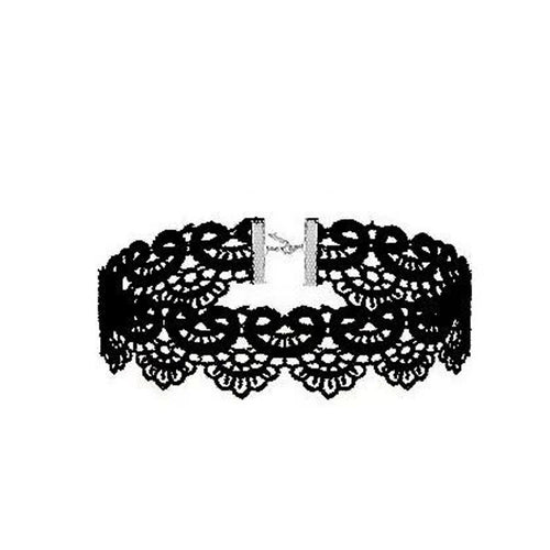 Lady Chokers Leaf Tassel Women Neck Jewelry Accessory Girl Lace Gothic