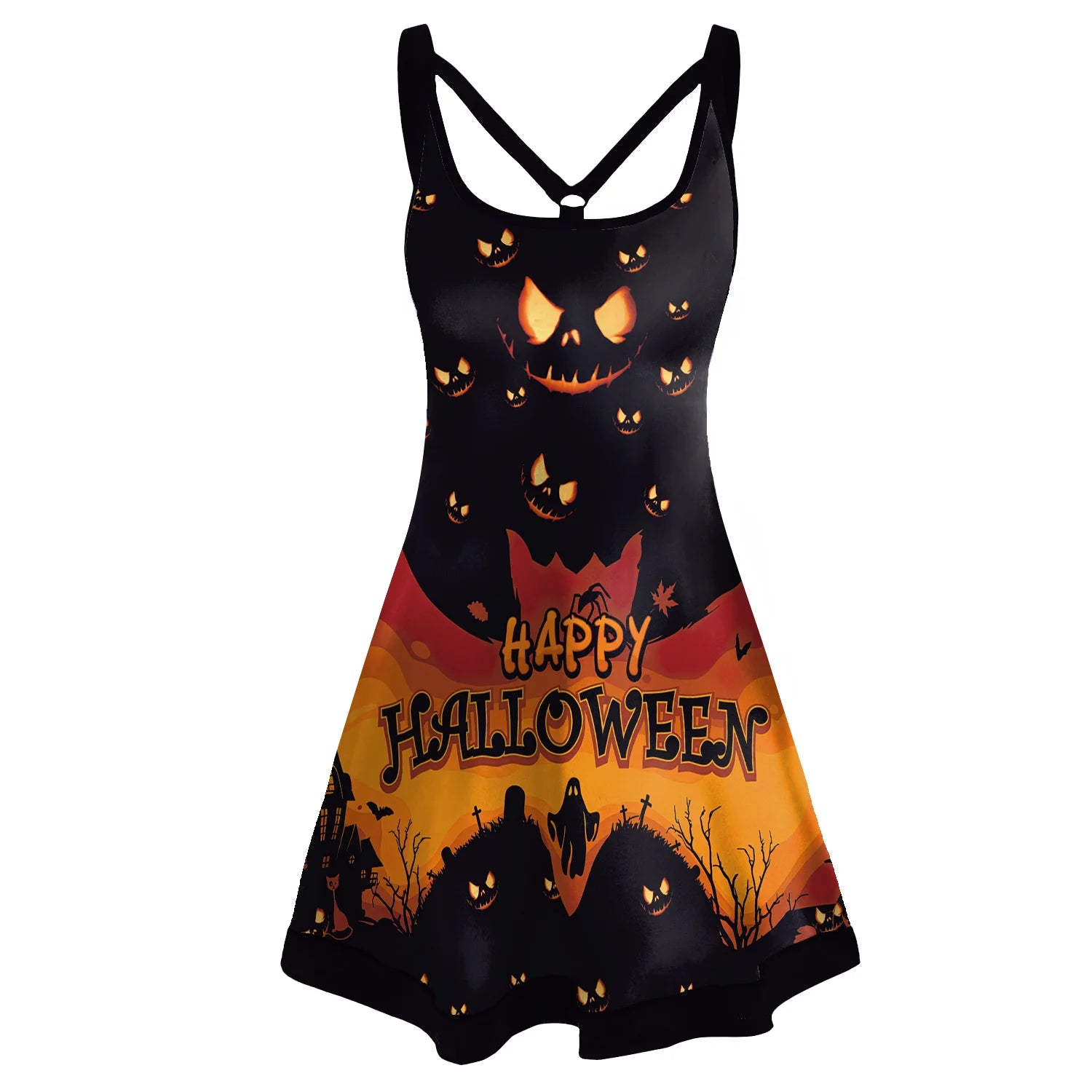 [You're My Secret] Summer Halloween Party Dresses for Women Goth