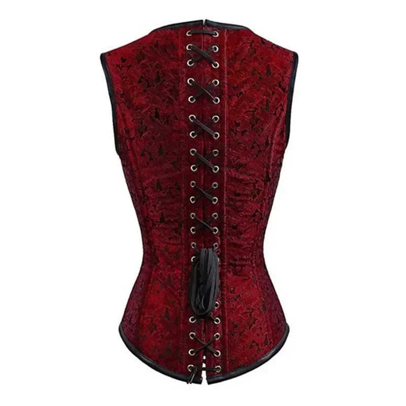 Steampunk Corset Top Sexy Women Shoulder Straps Gothic Bustier Corsets